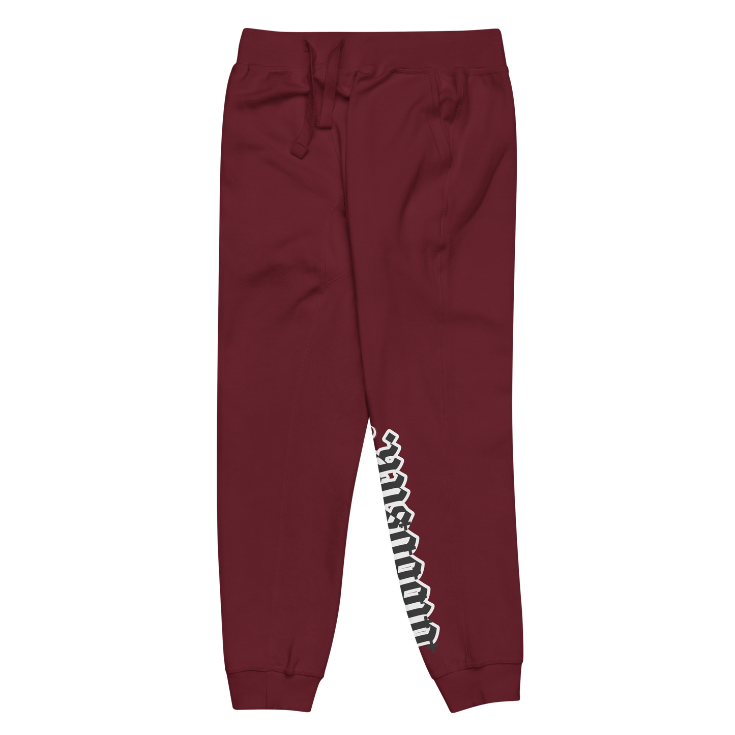"bloodsick." fleece sweatpants