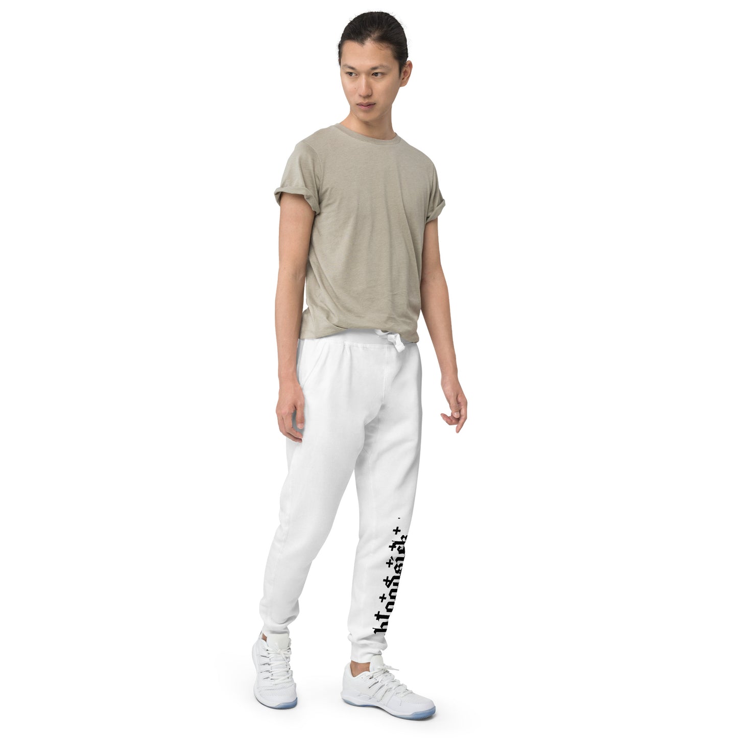 "bloodsick." fleece sweatpants